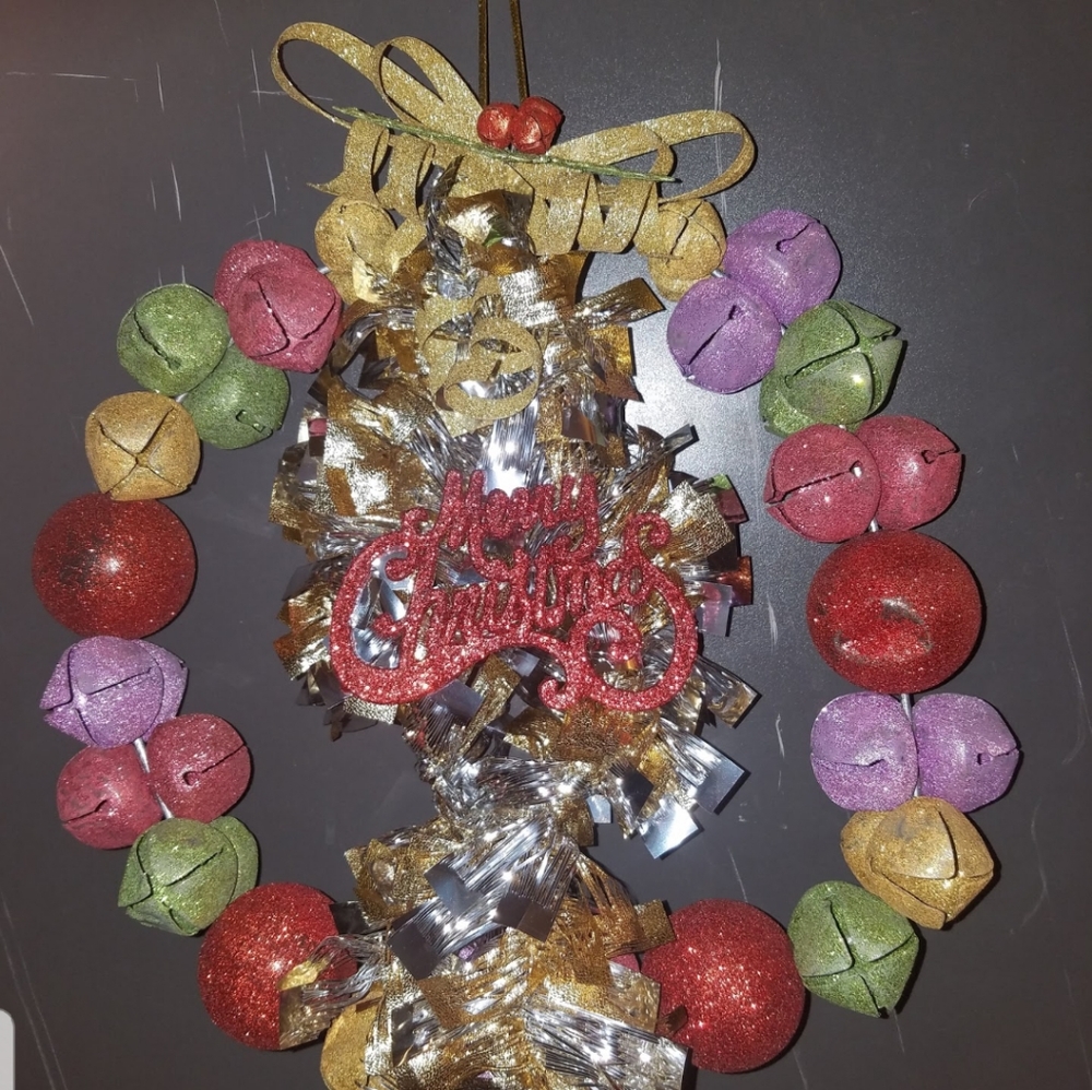 Handmade Jingle Bells wreath please go to my page - Picture 5 of 7